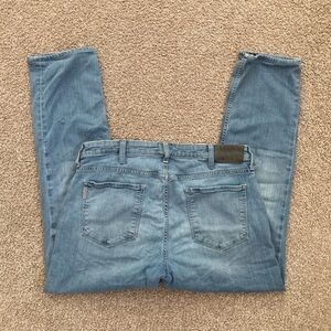 Paige Federal Jeans Mens Size 36x30 Blue Denim Stone WashStraight Stretch Pants
